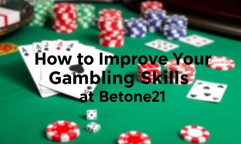 如何在Betone21點中提升您的賭博技巧？